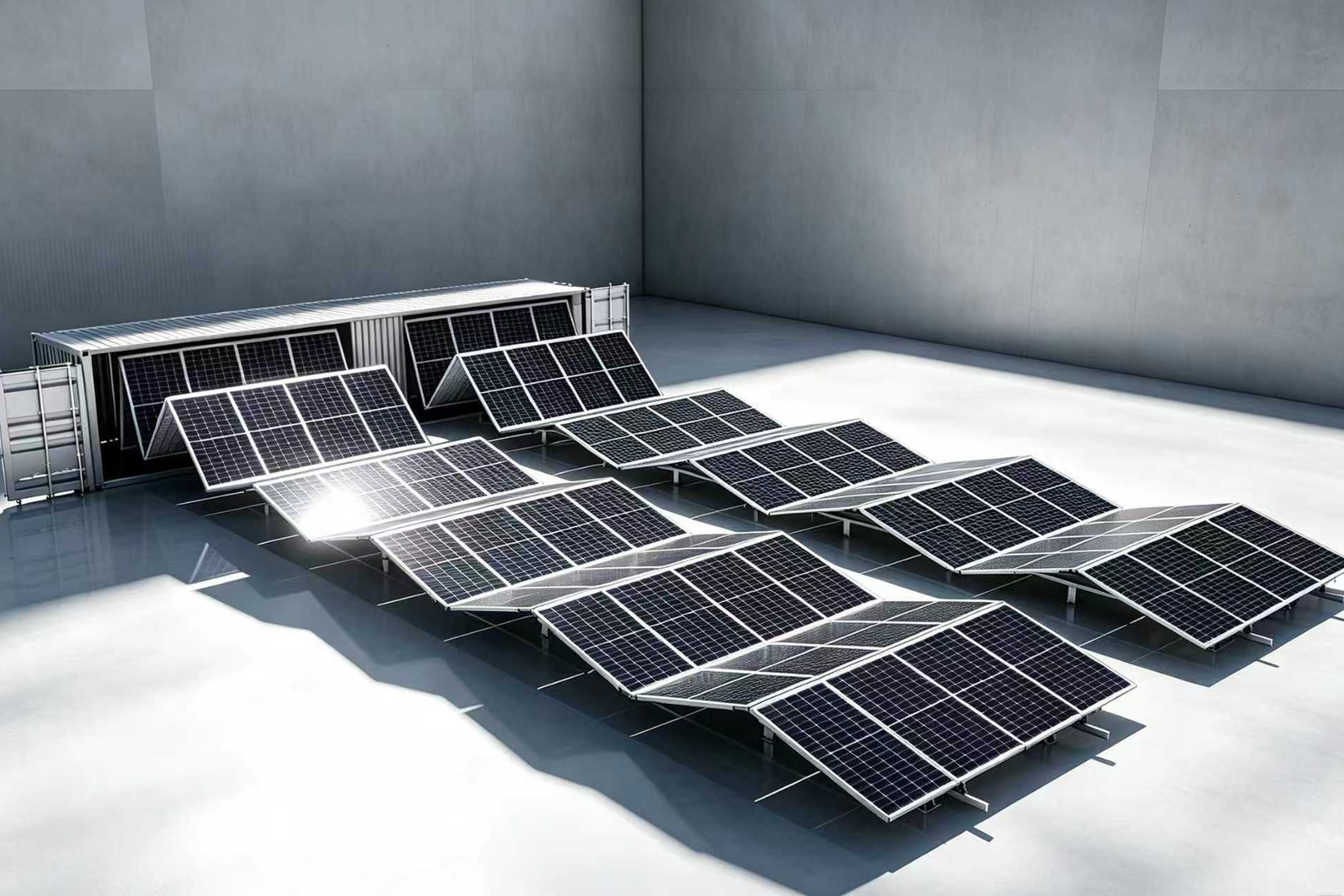 Solar Power Container