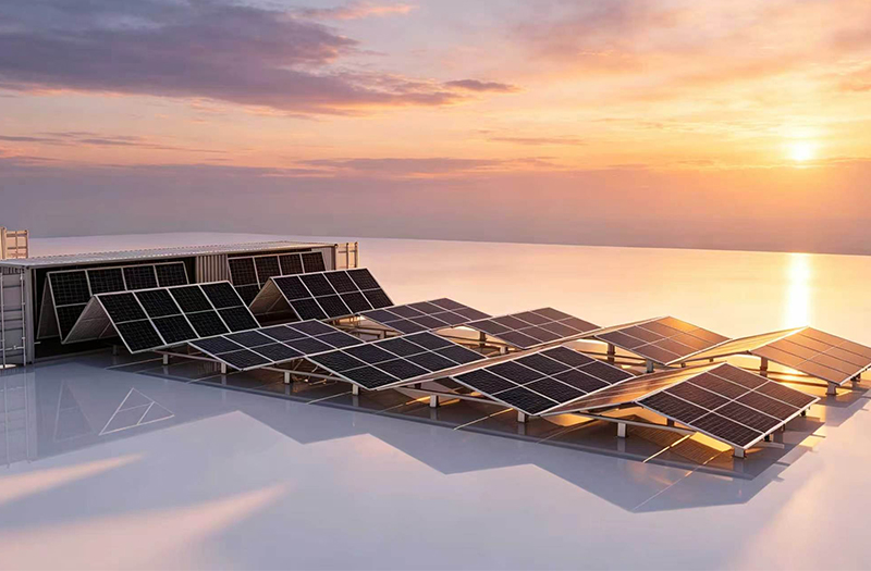Integrated Modular Mobile Solar PV Container