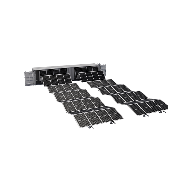 Environmental Friendly Integrated Containerized Solar Power Generation System