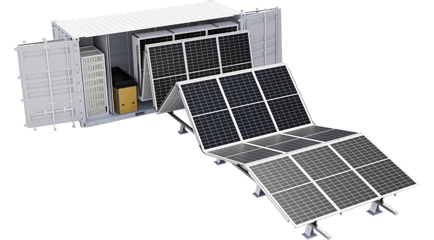 （PV+BESS+DG ALLIN ONE CONTAINER）Integrated Containerized Solar Power Generation System